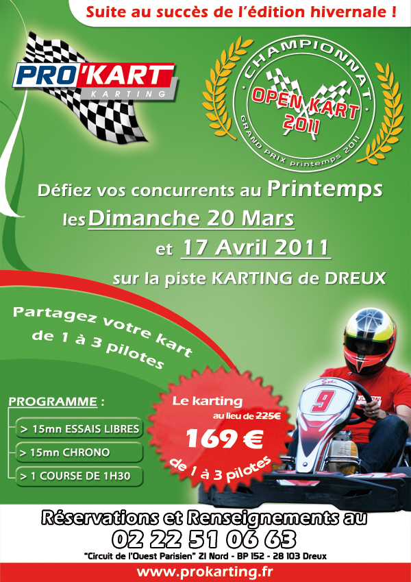 challenge kart de dreux